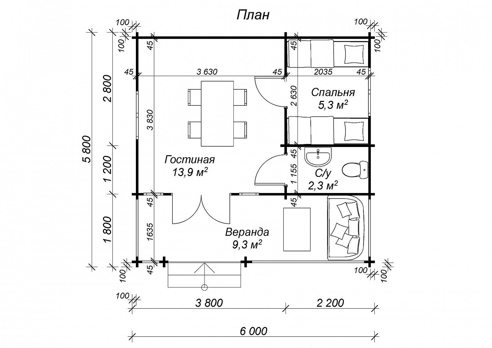 Гостевой дом ГК Мини 102